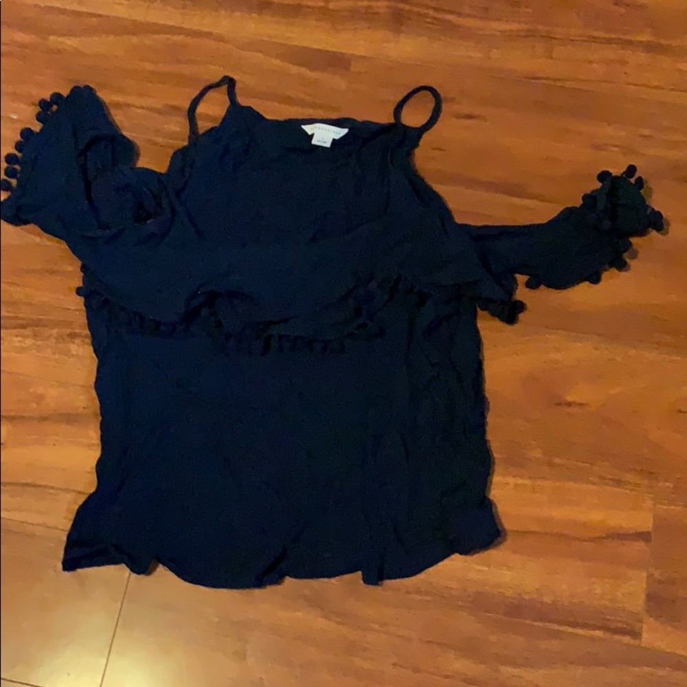 Dark blue top